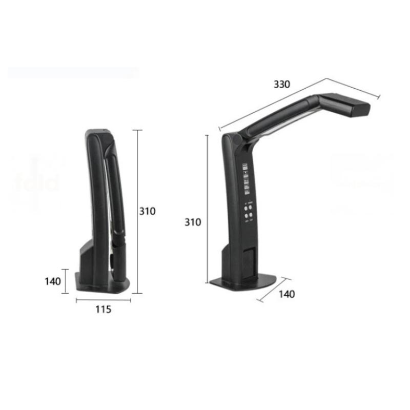 Document Camera Visualizer - Tragbare Faltbare Dokumentenkamera Visueller Präsentator mit