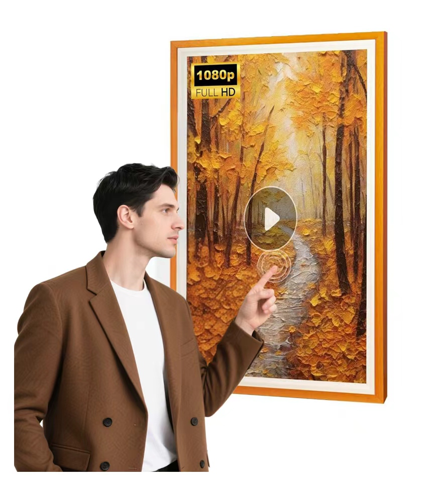 Digital Photo Frame Wifi - 21,5 Zoll Großer Digitaler Foto- und