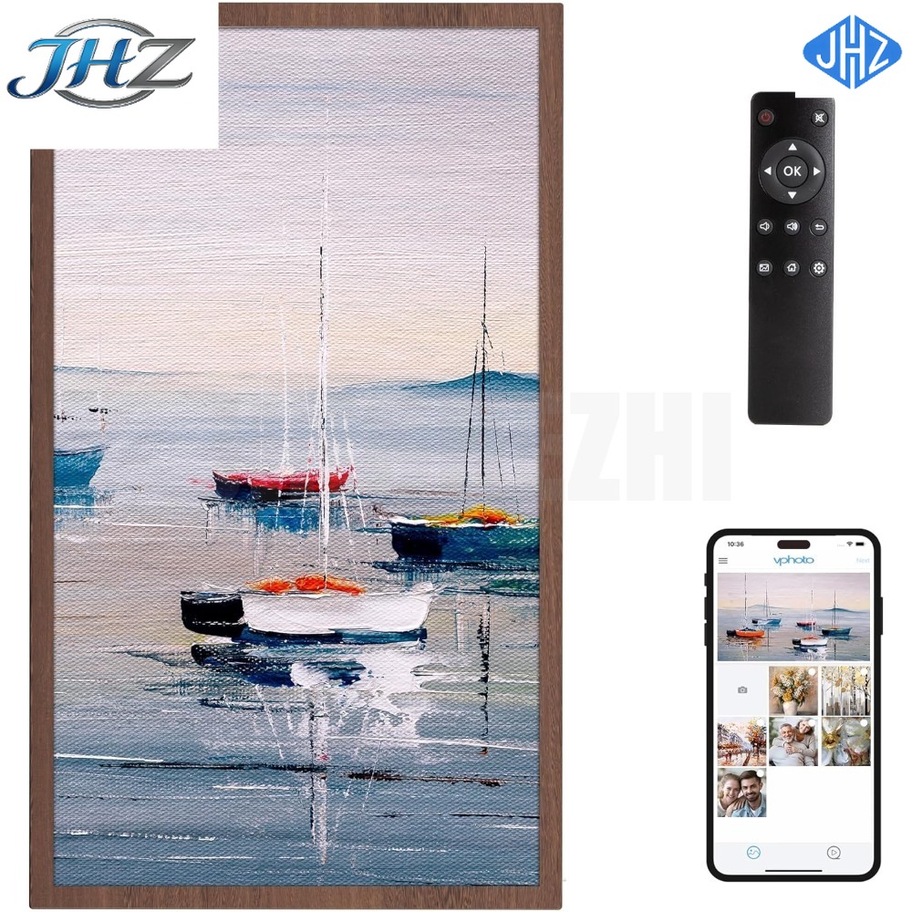Digital Photo Frame Wifi - JHZ für NEUEN Großformatigen Digitalen Bilderrahmen