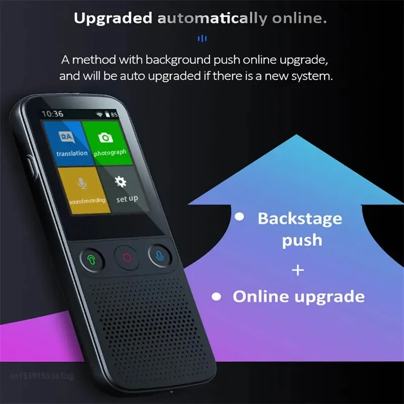 Portable Translator Device - 2026 Neuer Intelligenter Sprachübersetzer T10 Pro