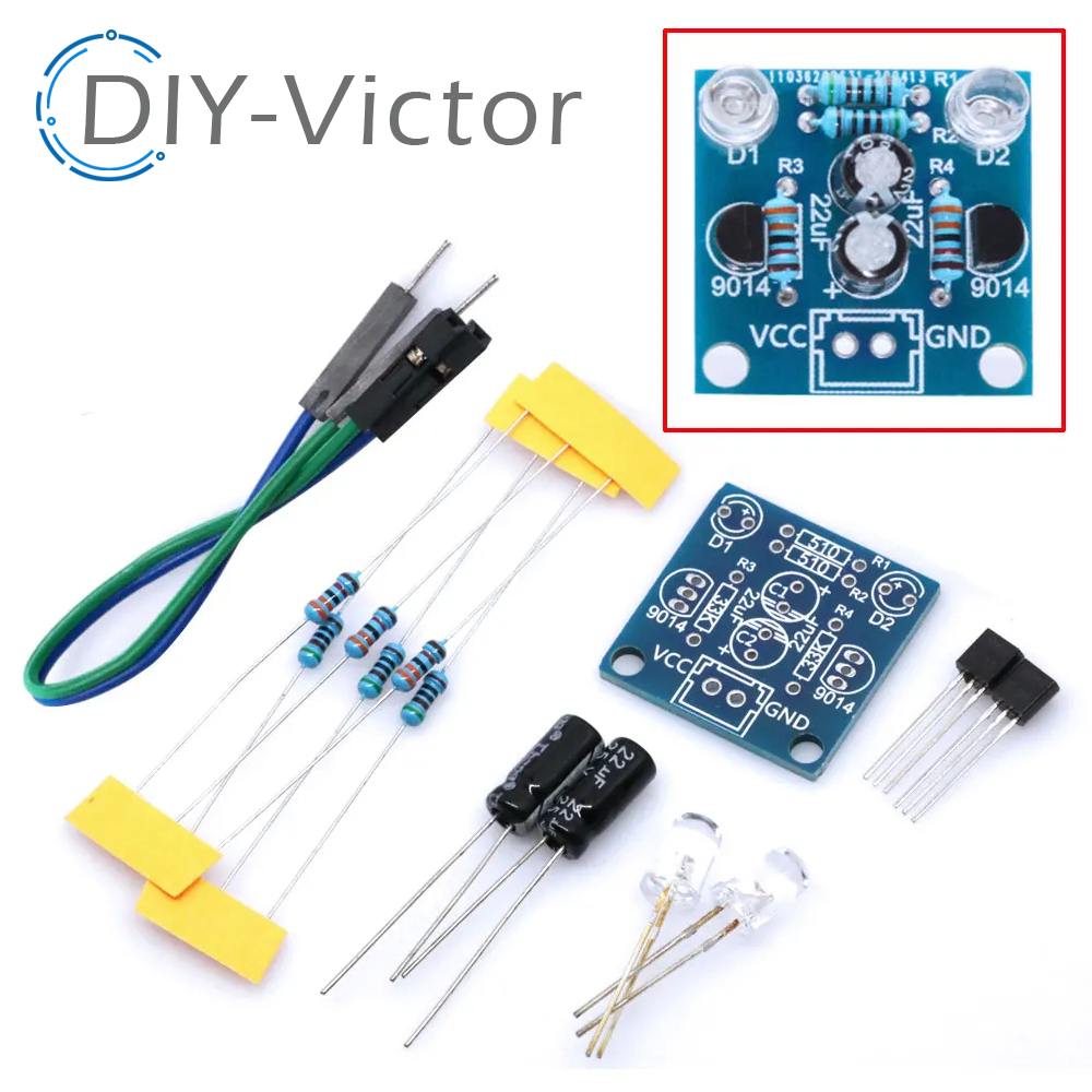 Diy Electronics Gadgets - MHT11 Einfache 5MM LED-Blitz DIY Kits