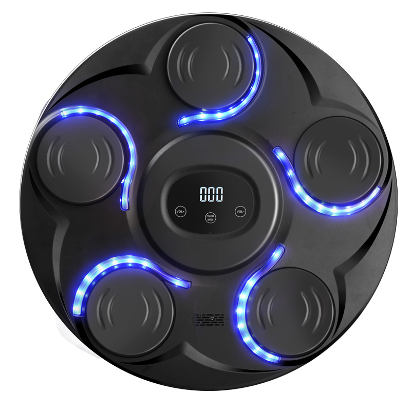 Led Gloves Music - Intelligente Musik-LED-Wandboxmaschine, elektronisches Stanzgerät mit Telefonhalter