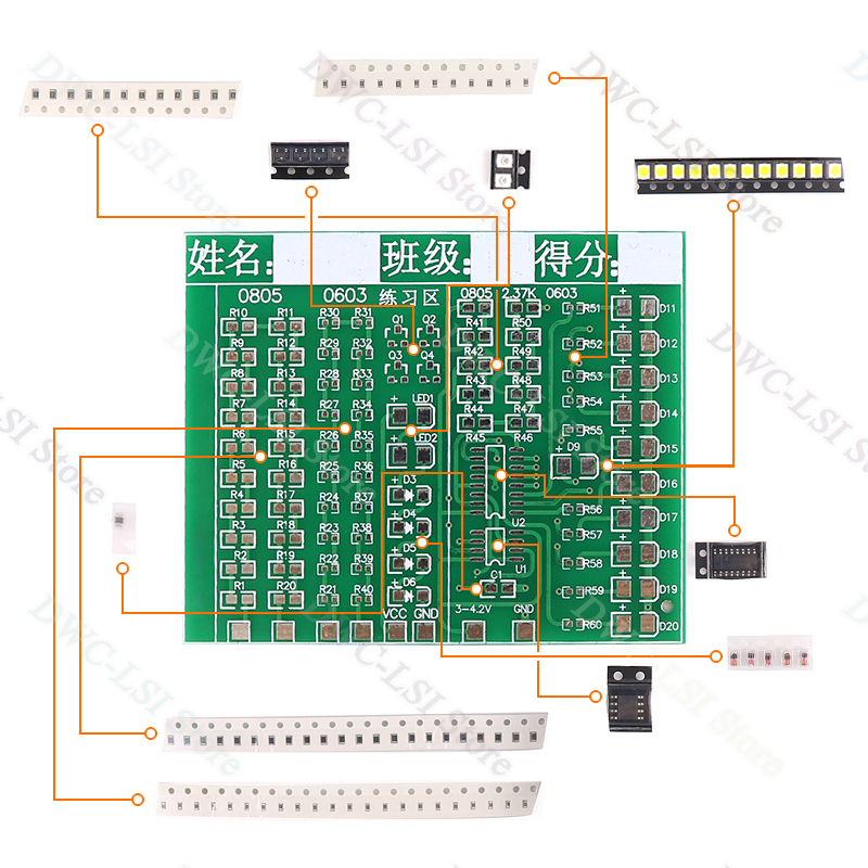 Klasse Kit Patch Komponenten S – Diy Electronics Gadgets Bewertung und Preis