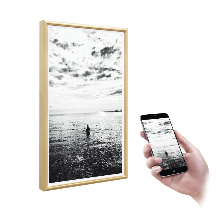 32-Zoll Smart Digitaler Holz-B – Digital Photo Frame Wifi Bewertung und Preis