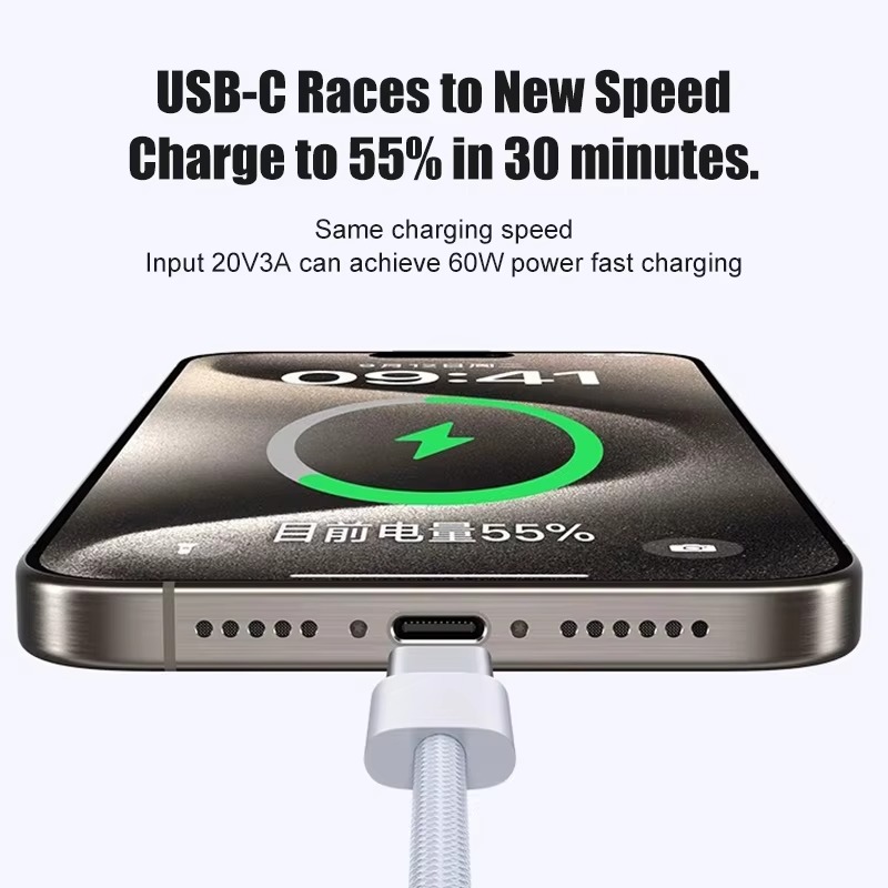 USB A auf Typ C Farbkabel 20 W – Electronics Gadgets Wholesale Bewertung und Preis