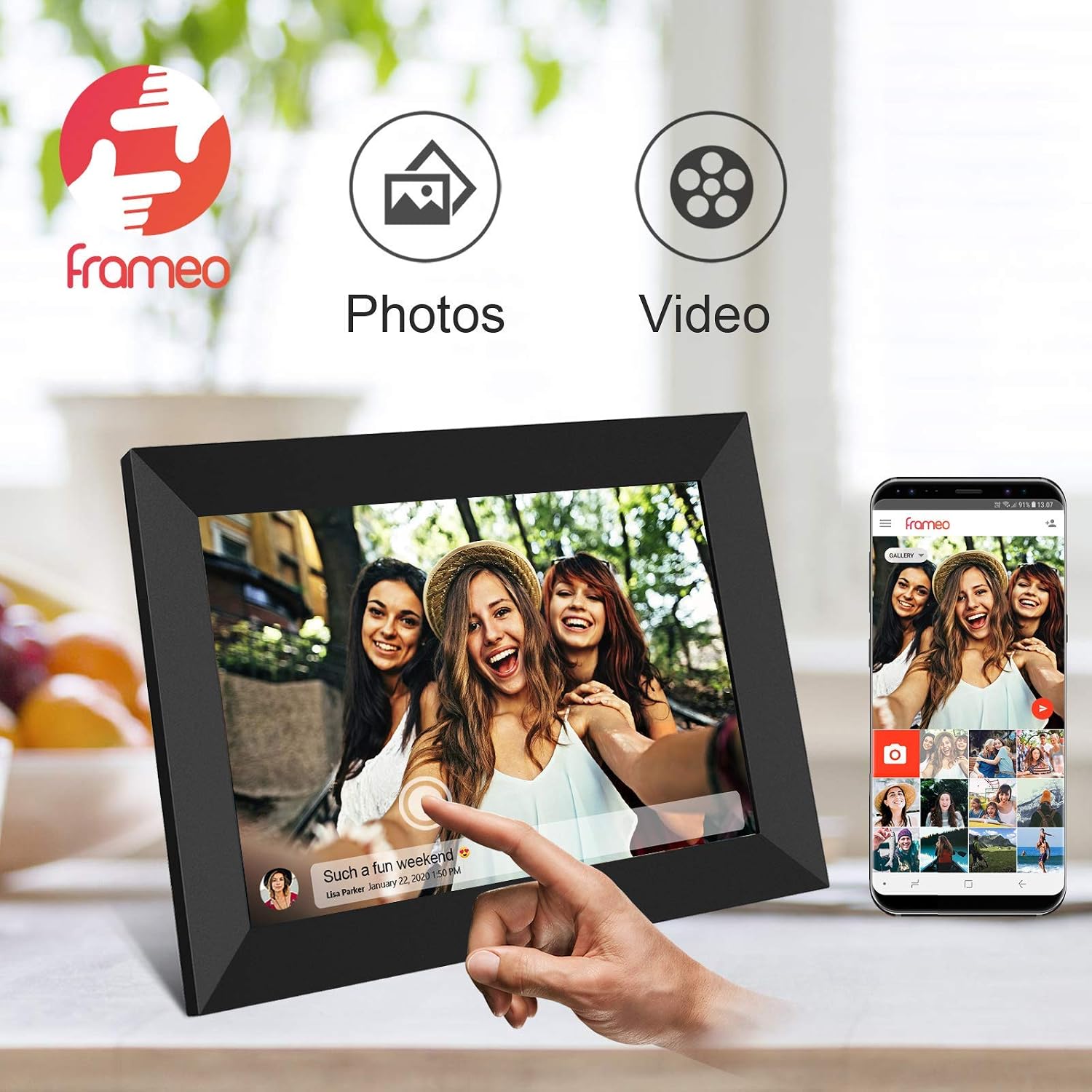 10,1 Zoll 32GB Smart WiFi Digi – Digital Photo Frame Wifi Bewertung und Preis