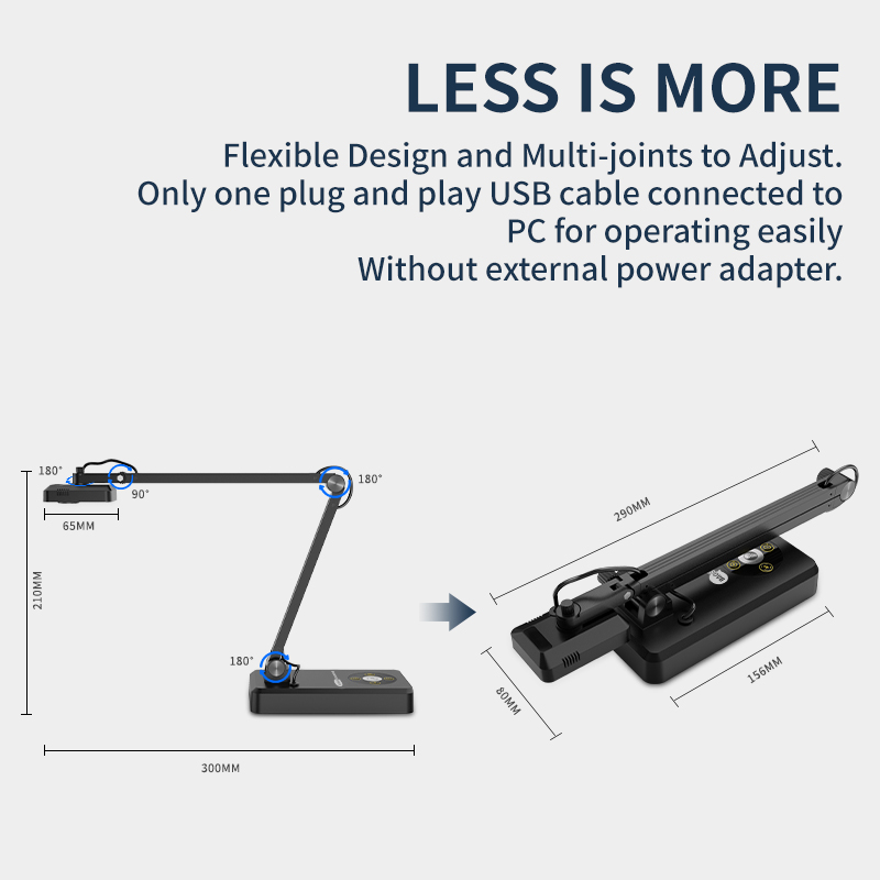 4K Digital Visual Presenter |  – Document Camera Visualizer Bewertung und Preis