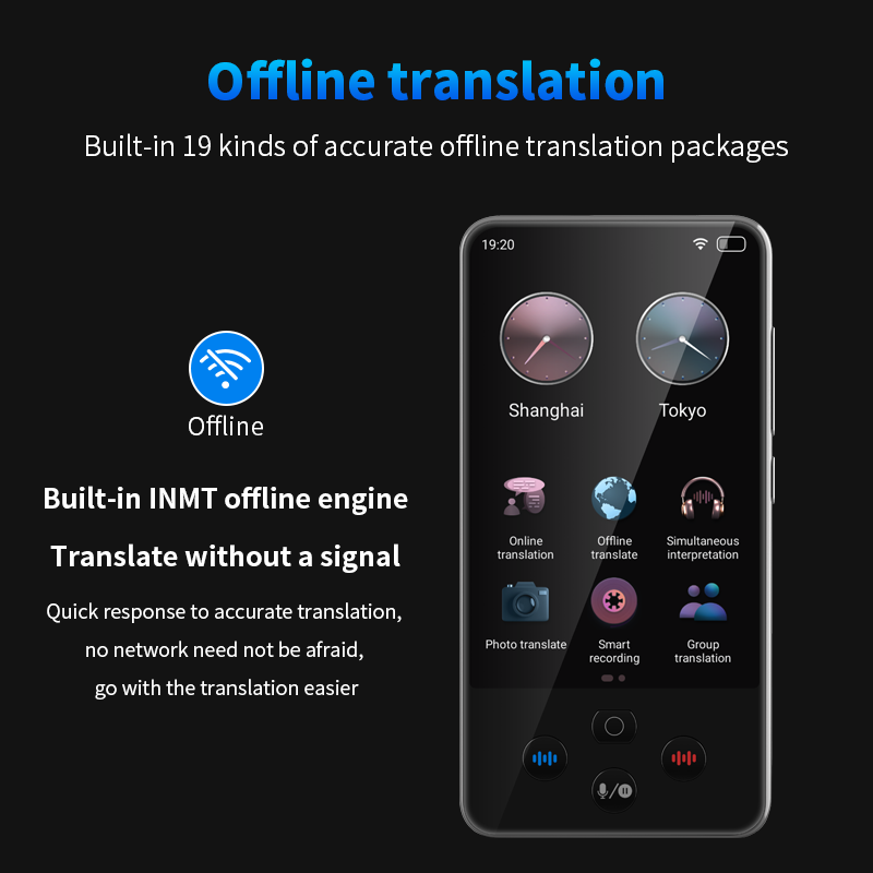 S85 Pro 4-Zoll-Touchscreen-Spr – Portable Translator Device Bewertung und Preis