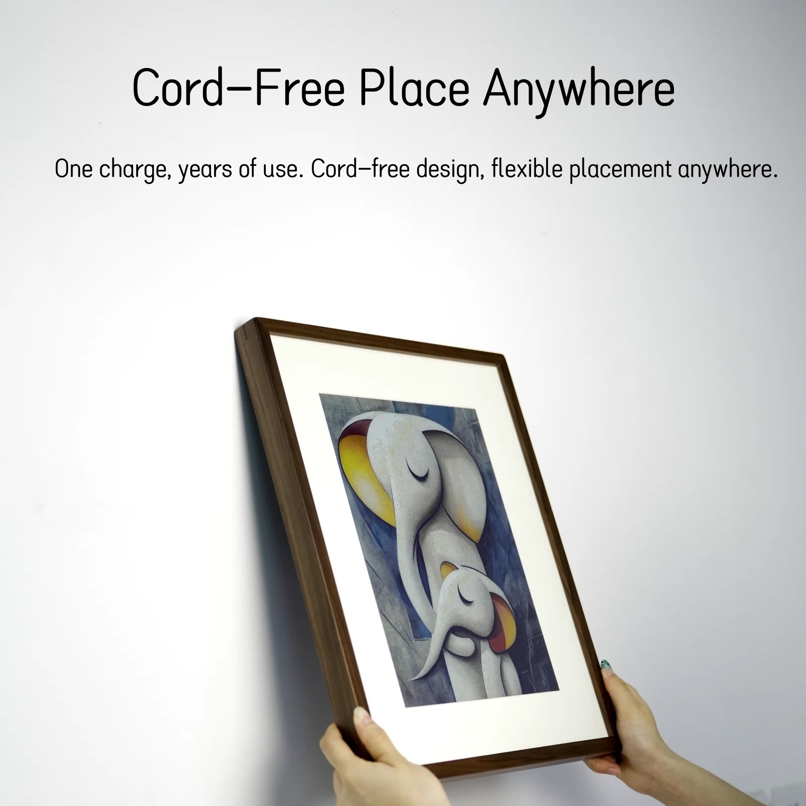 Hindetel 7,3 Zoll Wandmontiert – Digital Photo Frame Wifi Bewertung und Preis