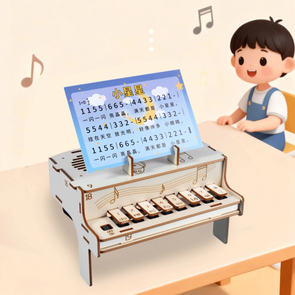 DIY Holz-Elektronisches Klavie – Diy Electronics Gadgets Bewertung und Preis