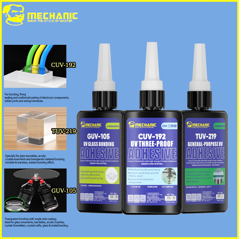 MECHANIC 50g UV-Härtender Kleb – Diy Electronics Gadgets Bewertung und Preis