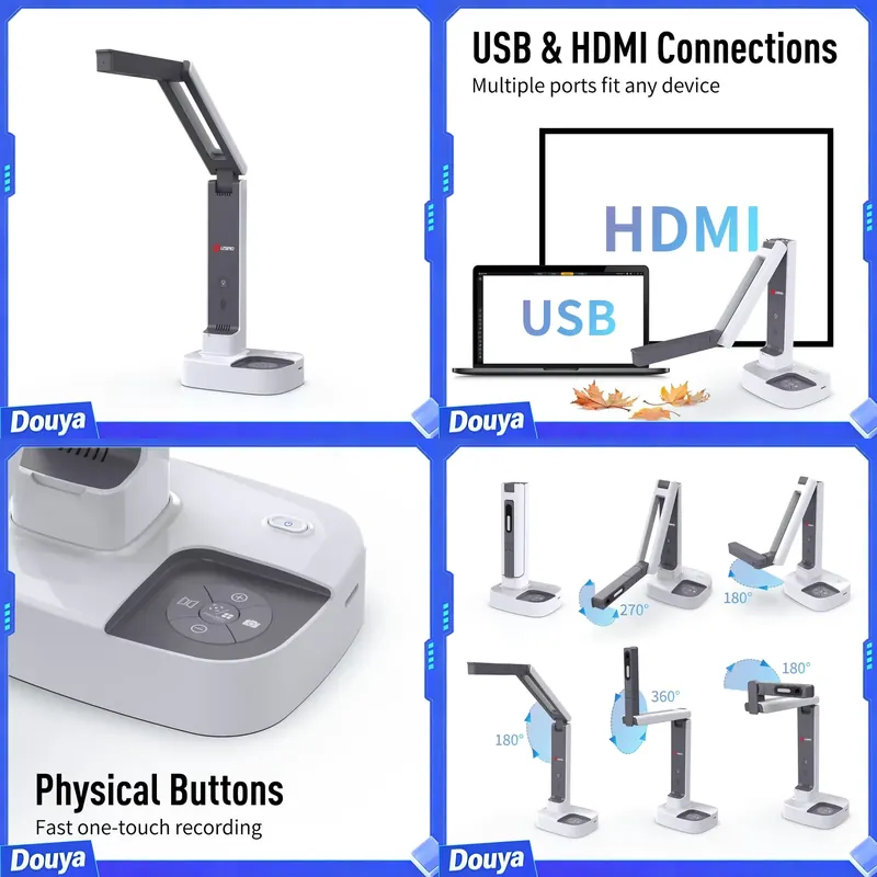 JOYUSING 2-in-1 Dokumentenkame – Document Camera Visualizer Bewertung und Preis